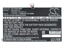 14.8V, 3200mAh, Li-Polymer Battery fits Fujitsu, Lifebook Uh574, 47.36Wh