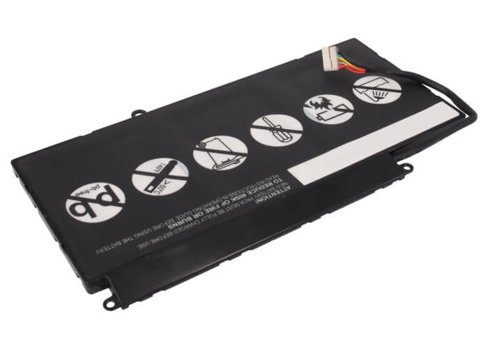 11.1V, 4600mAh, Li-Polymer Battery fits Dell, Ins14zd-3526, Inspiron 14 5439, 51.06Wh