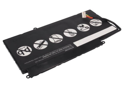11.1V, 4600mAh, Li-Polymer Battery fits Dell, Ins14zd-3526, Inspiron 14 5439, 51.06Wh