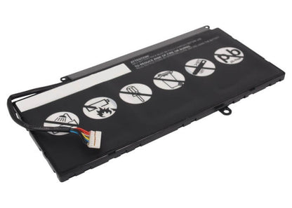 11.1V, 4600mAh, Li-Polymer Battery fits Dell, Ins14zd-3526, Inspiron 14 5439, 51.06Wh