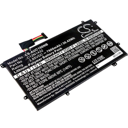 3.85V, 7900mAh, Li-Polymer Battery fits Asus, 90nl0971-m00290, C100pa, 30.415Wh