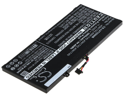 11.4V, 3900mAh, Li-Polymer Battery fits Lenovo, Thinkpad T550, Thinkpad T550 15.5", 44.46Wh