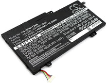 11.4V, 4000mAh, Li-ion Battery fits Hp, Envy X360 15t-w100, Envy X360 15-w000na, 45.6Wh