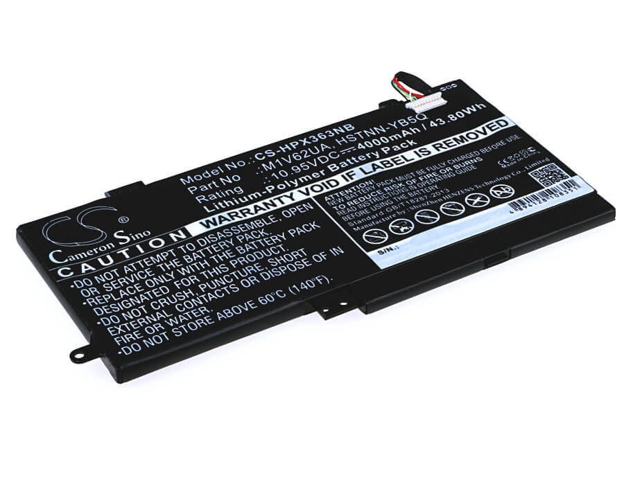 10.95V, 4000mAh, Li-Polymer Battery fits Hp, Envy X360, Pavilion X360, 43.8Wh