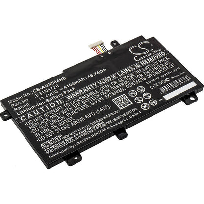 11.4V, 4100mAh, Li-ion Battery fits Asus, Fx504, Fx504g, 46.74Wh