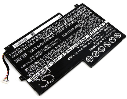 3.75V, 8050mAh, Li-Polymer Battery fits Acer, Aspire Switch 10e, Sw3-013, 30.1875Wh