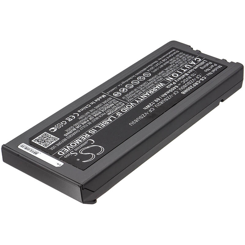 10.8V, 6400mAh, Li-ion Battery fits Panasonic, Toughbook Cf-c2, Toughbook Cf-c2 Mk1, 69.12Wh
