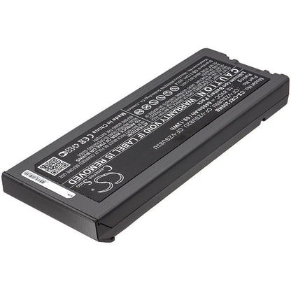 10.8V, 6400mAh, Li-ion Battery fits Panasonic, Toughbook Cf-c2, Toughbook Cf-c2 Mk1, 69.12Wh
