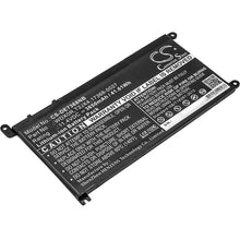 11.4V, 3650mAh, Li-ion Battery fits Dell, 14(i5-7200u/4g/128g 500g), 7000 14 (i5-7200u/4gb/128gb 50, 41.61Wh
