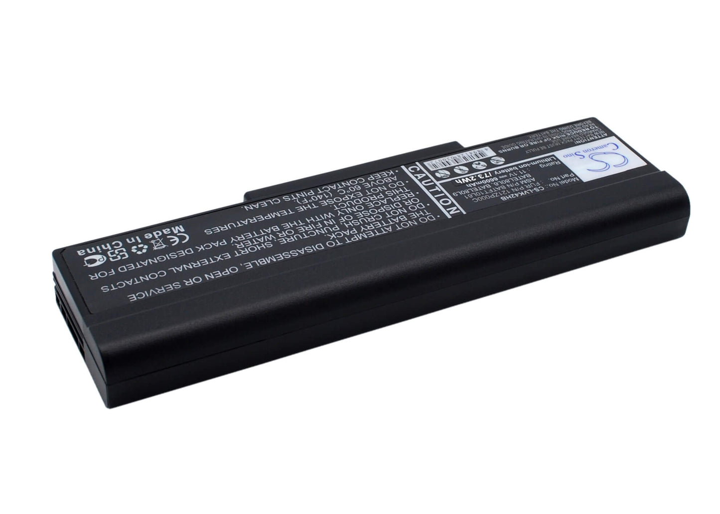 11.1V, 4400mAh, Li-ion Battery fits Dell, Inspriron 1425, Inspriron 1427, 48.84Wh