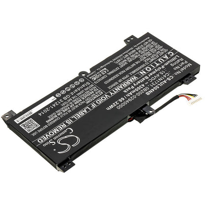 15.4V, 4300mAh, Li-Polymer Battery fits Asus, G515gv, G515gw, 66.22Wh