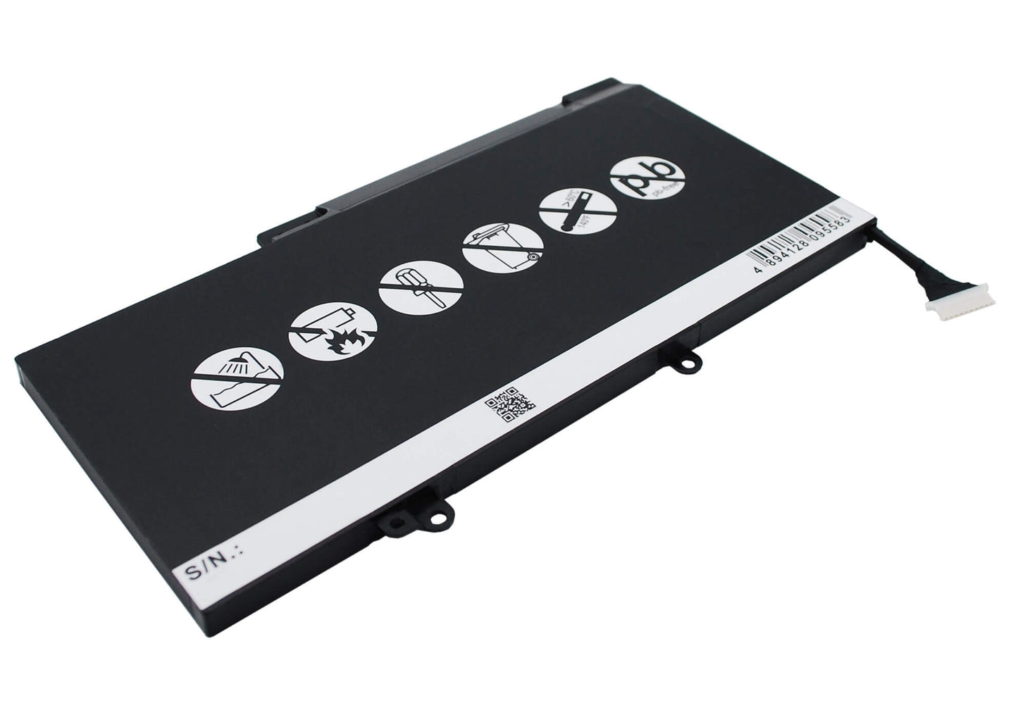 11.4V, 3750mAh, Li-Polymer Battery fits Hp, 15-u011dx, Envy 15-u001xx, 42.75Wh