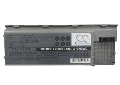 11.1V, 4400mAh, Li-ion Battery fits Dell, Latitude D620, Latitude D630, 48.84Wh
