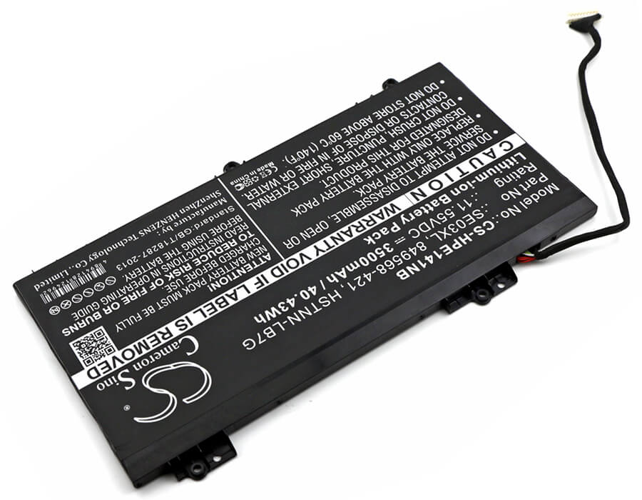 11.55V, 3500mAh, Li-ion Battery fits Hp, Pavilion 14-al000, Pavilion 14-al000ne, 40.425Wh