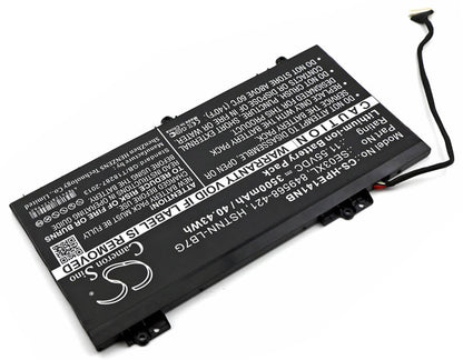 11.55V, 3500mAh, Li-ion Battery fits Hp, Pavilion 14-al000, Pavilion 14-al000ne, 40.425Wh