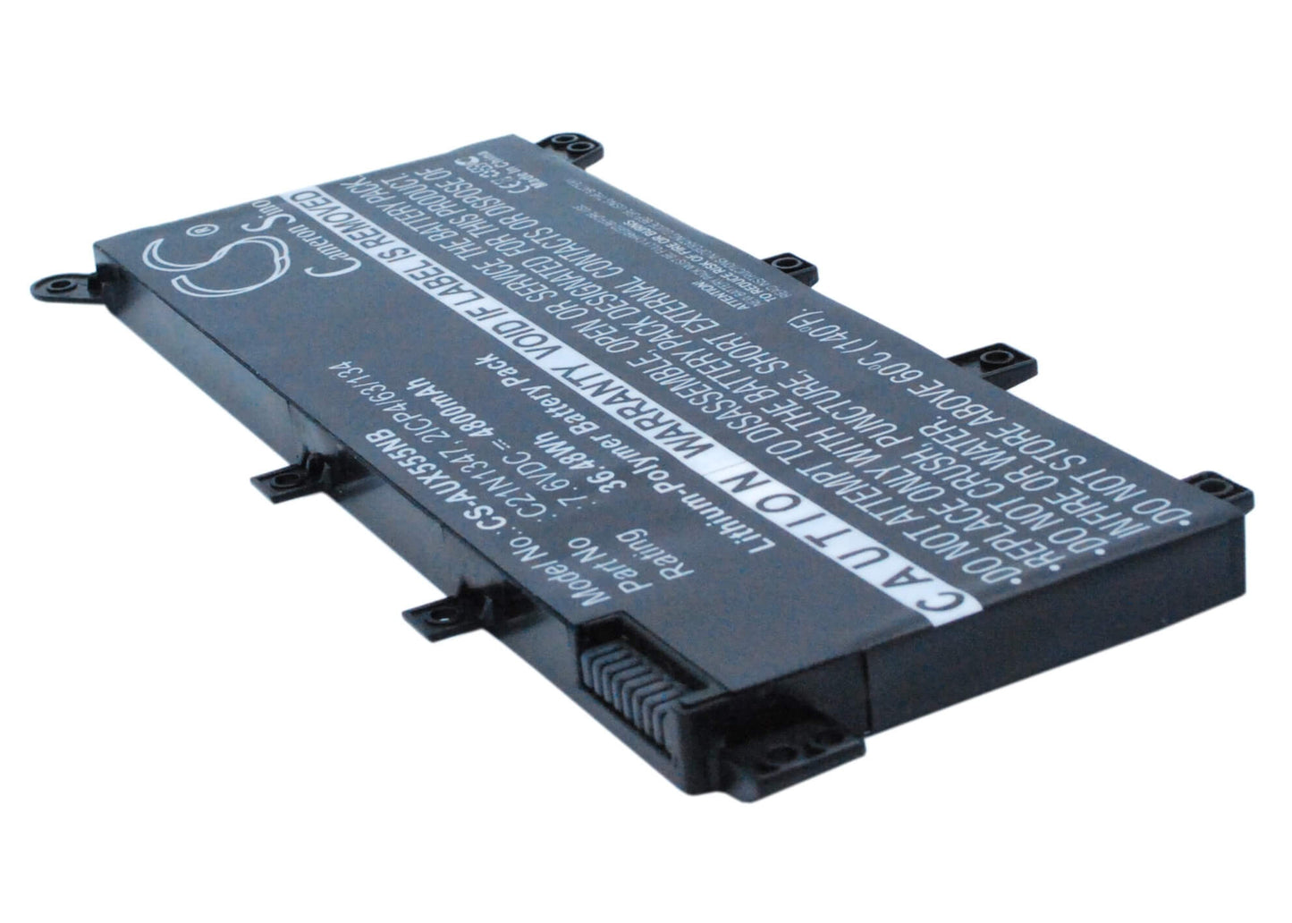 7.6V, 4800mAh, Li-Polymer Battery fits Asus, A555, A555l, 36.48Wh