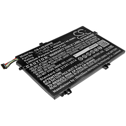11.1V, 4000mAh, Li-Polymer Battery fits Lenovo, Thinkpad E485, Thinkpad E485-20ku000nge, 44.4Wh