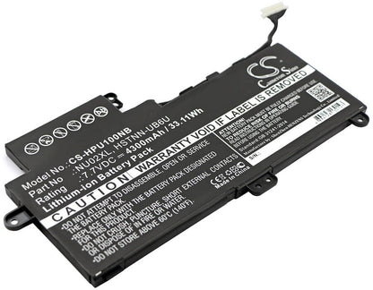 7.7V, 4300mAh, Li-ion Battery fits Hp, Pavilion M1, Pavilion M1-u, 33.11Wh
