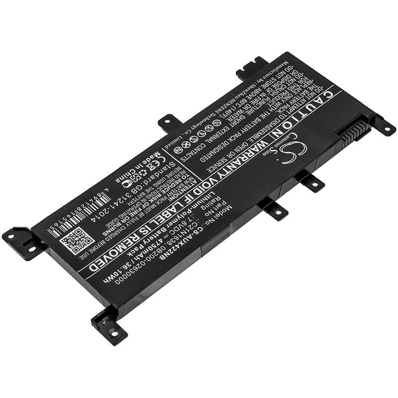 7.6V, 4750mAh, Li-Polymer Battery fits Asus, F442ur, Vivobook 14 X442u, 36.1Wh