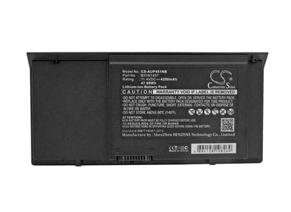 11.4V, 4200mAh, Li-ion Battery fits Asus, B451ja-fa083g, Pro Advanced B451ja-xh52, 47.88Wh