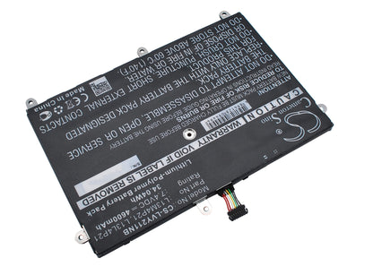 7.4V, 4600mAh, Li-Polymer Battery fits Lenovo, Ideapad Yoga 2 11, Ideapad Yoga 20332, 34.04Wh