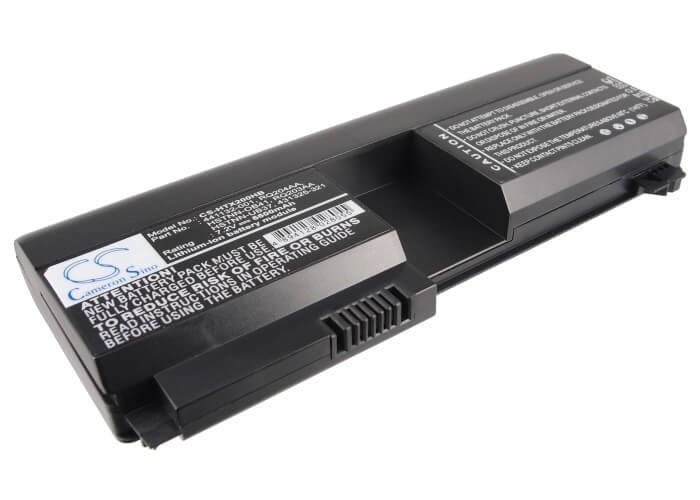 7.2V, 6600mAh, Li-ion Battery fits Hp, Pavilion Tx1000, Pavilion Tx1000z, 47.52Wh