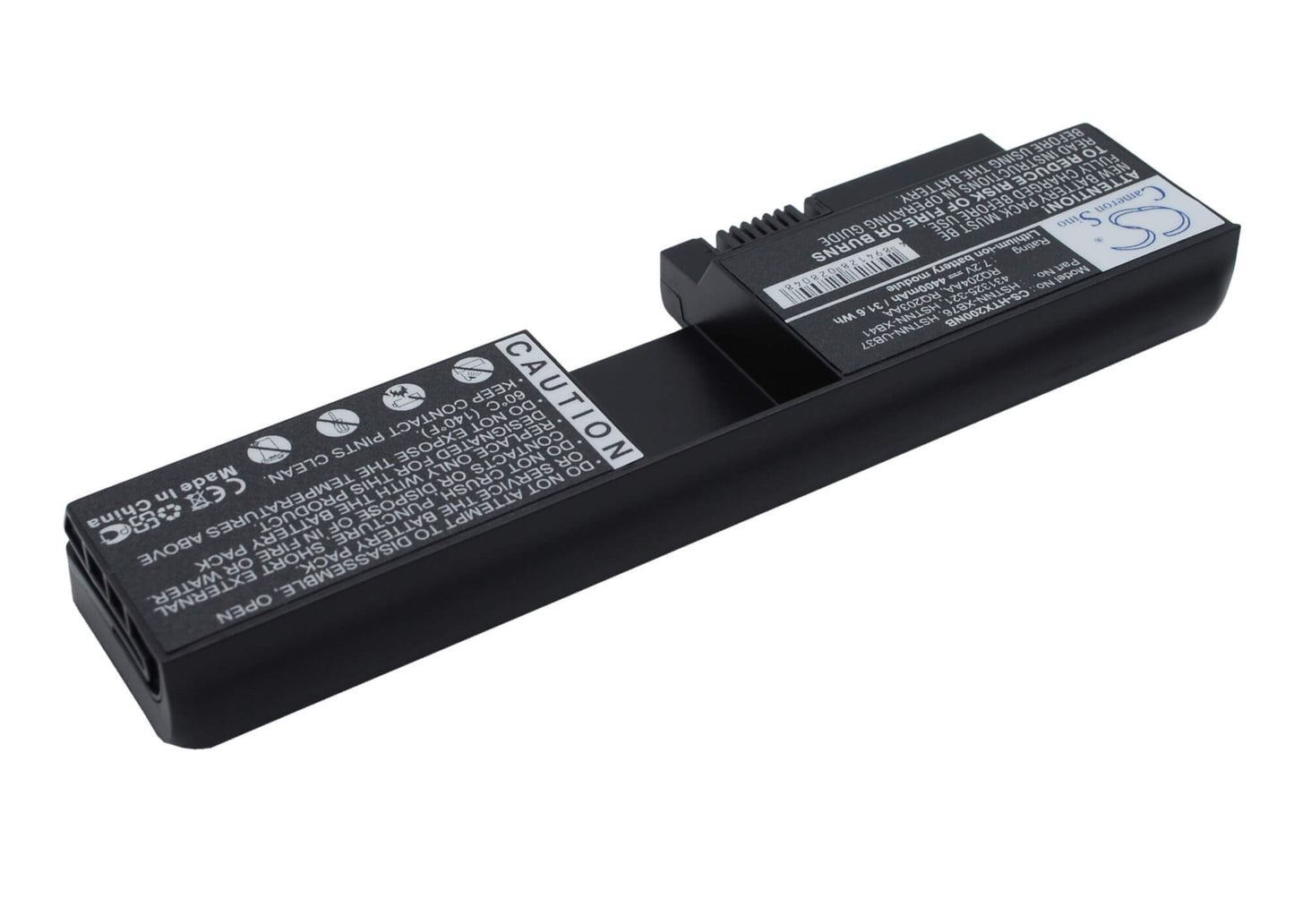 7.2V, 4400mAh, Li-ion Battery fits Hp, Pavilion Tx1000, Pavilion Tx1000z, 31.68Wh