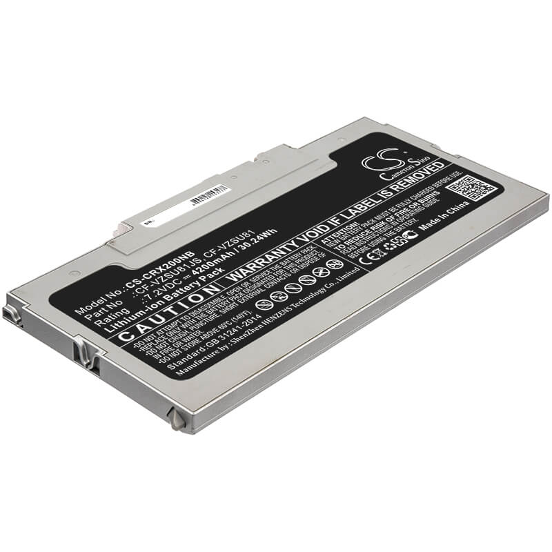 7.2V, 4200mAh, Li-ion Battery fits Panasonic, Cf-ax2, Cf-ax3, 30.24Wh