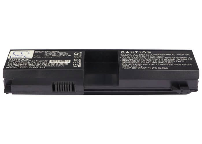7.2V, 8800mAh, Li-ion Battery fits Hp, Pavilion Tx1000, Pavilion Tx1000z, 63.36Wh