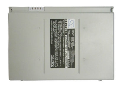 10.8V, 6600mAh, Li-Polymer Battery fits Apple, Macbook Pro 17" A1151, Macbook Pro 17" Ma092, 71.28Wh