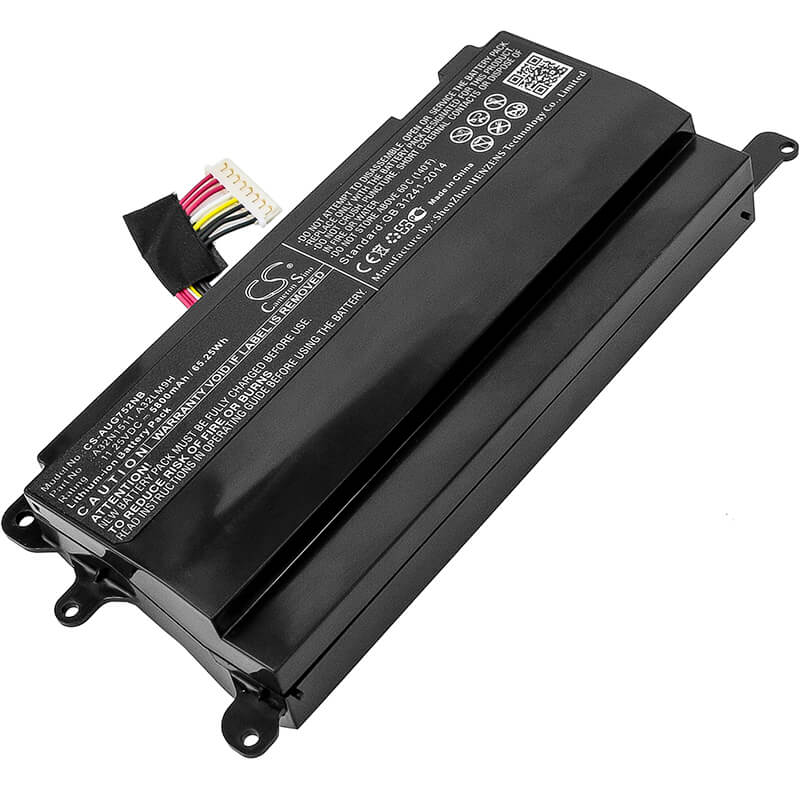 11.25V, 5800mAh, Li-ion Battery fits Asus, G752v, G752vl, 65.25Wh