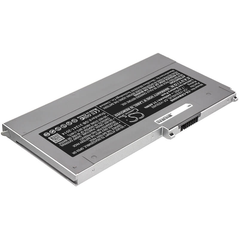 7.2V, 4400mAh, Li-ion Battery fits Panasonic, Cf-mx3, Cf-mx4, 31.68Wh