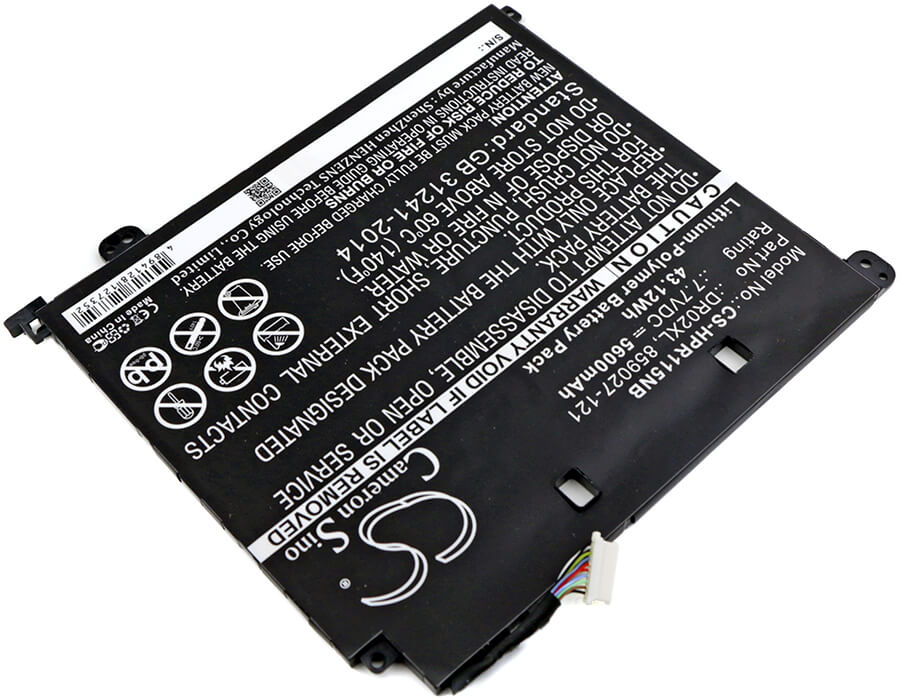 7.7V, 5600mAh, Li-Polymer Battery fits Hp, Chromebook 11 G5, Chromebook 11 G5(p0b77ut), 43.12Wh