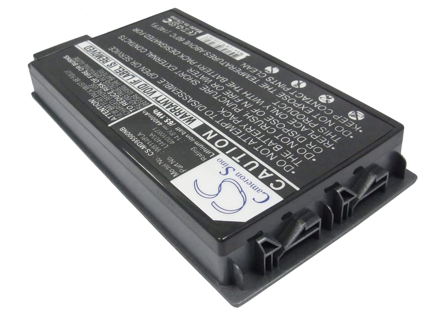 14.8V, 4400mAh, Li-ion Battery fits Medion, Arima A0730, Md95211, 65.12Wh