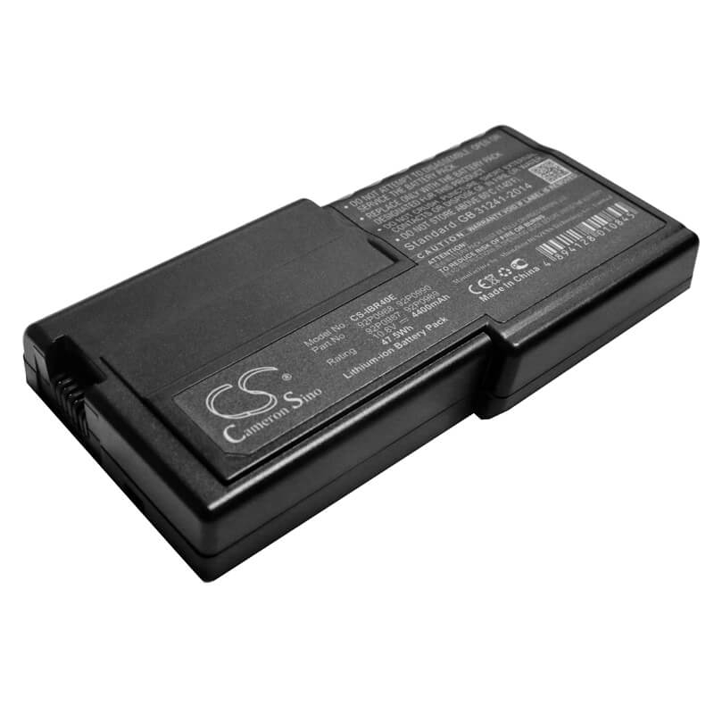 10.8V, 4400mAh, Li-ion Battery fits Ibm, Thinkpad R40e, Thinkpad R40e-2684, 47.52Wh