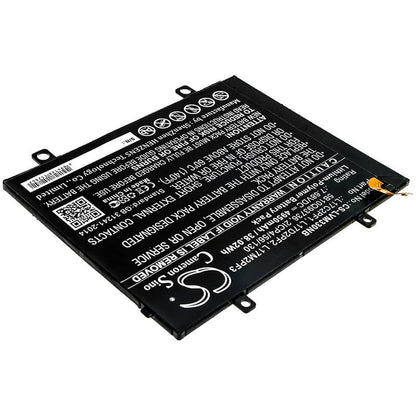 7.68V, 4950mAh, Li-Polymer Battery fits Lenovo, 80xf00dfin, Miix 330, 38.016Wh