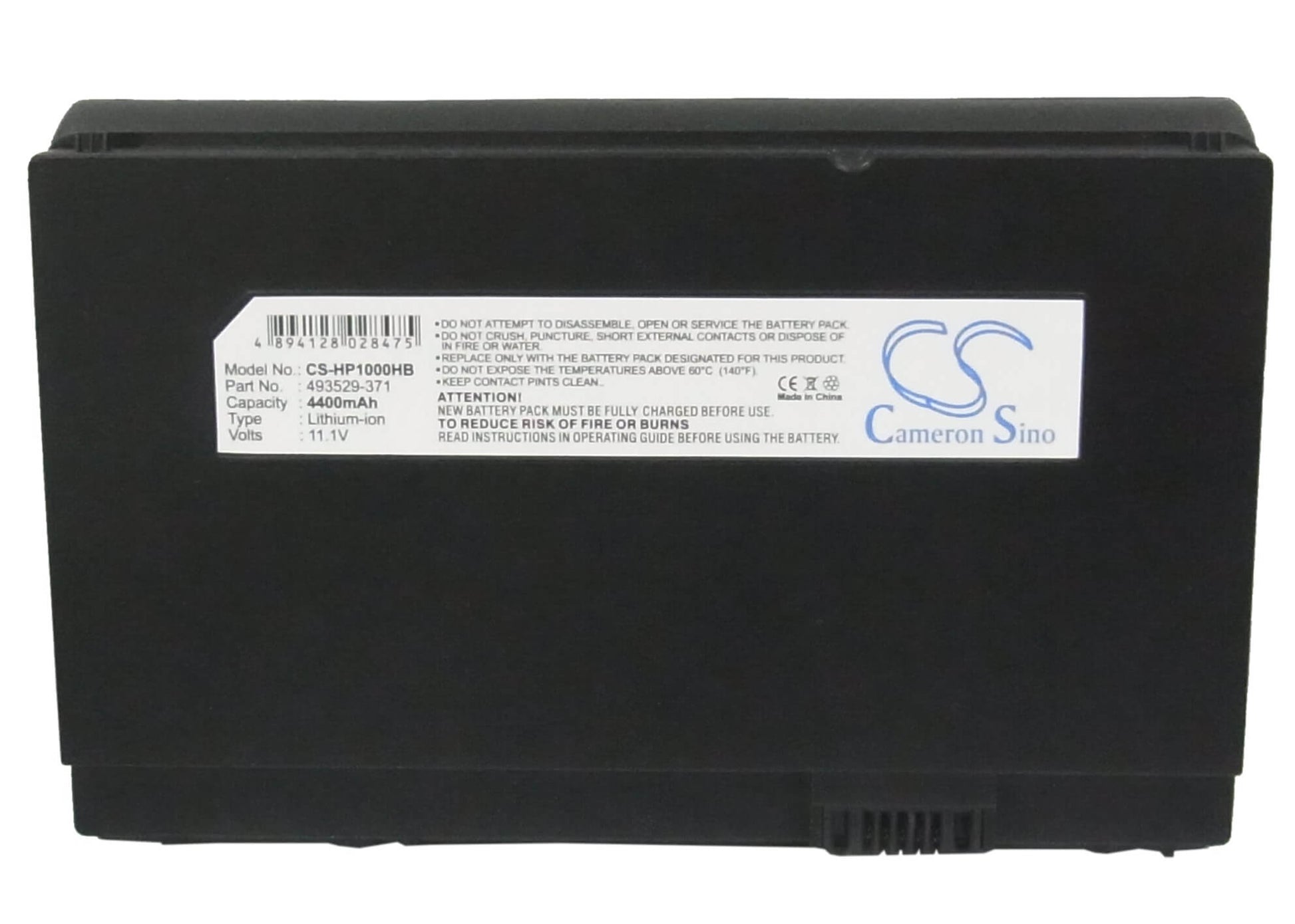 11.1V, 4400mAh, Li-ion Battery fits Compaq, Mini 700, Mini 700ea, 48.84Wh