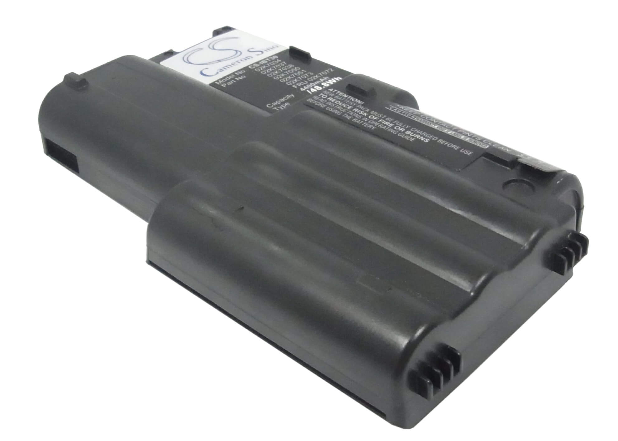 10.8V, 4400mAh, Li-ion Battery fits Ibm, Thinkpad T30, 47.52Wh