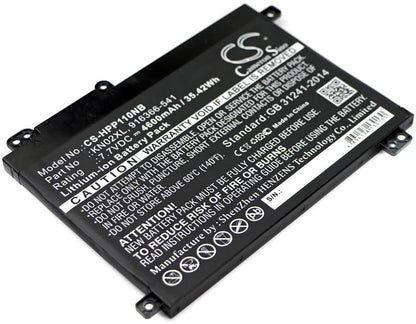7.7V, 4600mAh, Li-ion Battery fits Hp, Pavilion 11m, Pavilion 11m-ad000, 35.42Wh