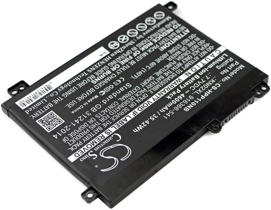 7.7V, 4600mAh, Li-ion Battery fits Hp, Pavilion 11m, Pavilion 11m-ad000, 35.42Wh