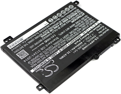 7.7V, 4600mAh, Li-ion Battery fits Hp, Pavilion 11m, Pavilion 11m-ad000, 35.42Wh