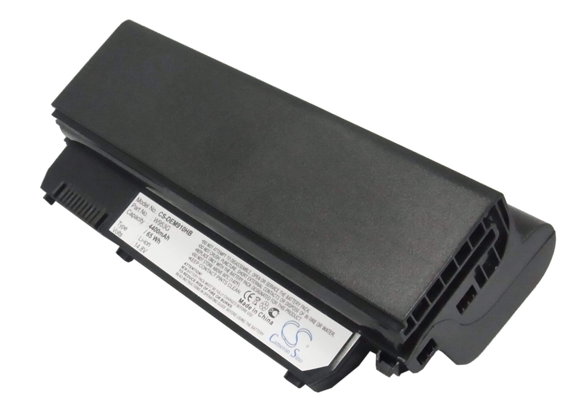 14.8V, 4400mAh, Li-ion Battery fits Dell, Inspiron 910, Inspiron Mini 9, 65.12Wh