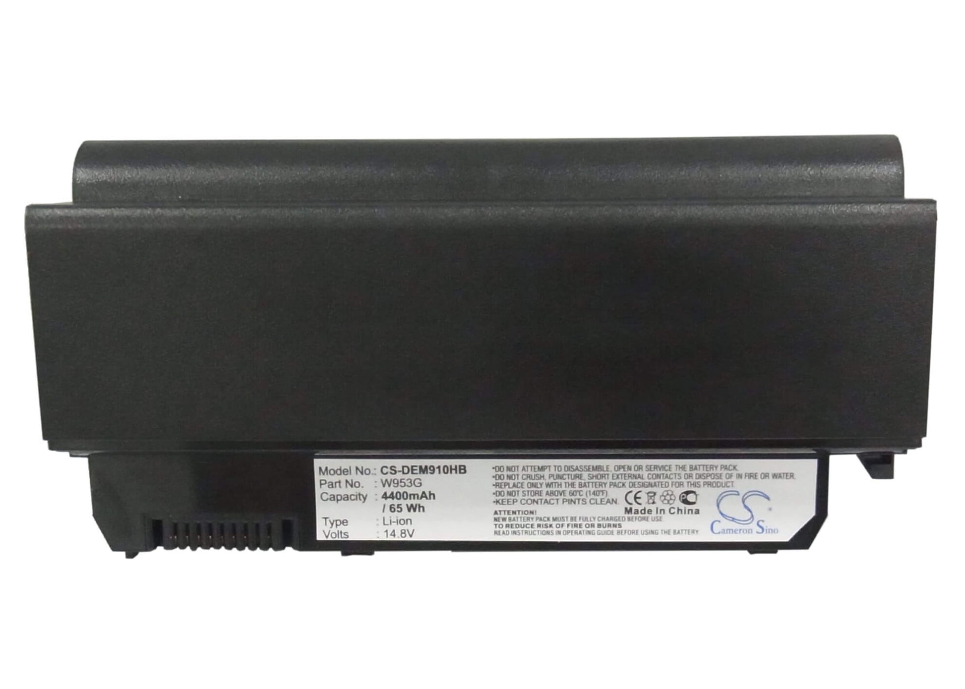 14.8V, 4400mAh, Li-ion Battery fits Dell, Inspiron 910, Inspiron Mini 9, 65.12Wh