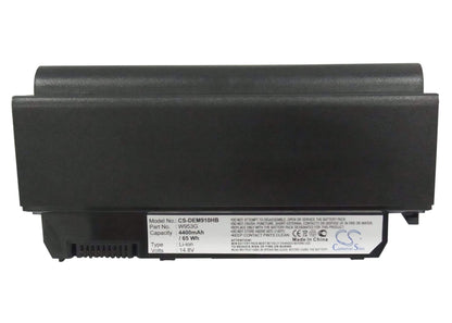 14.8V, 4400mAh, Li-ion Battery fits Dell, Inspiron 910, Inspiron Mini 9, 65.12Wh