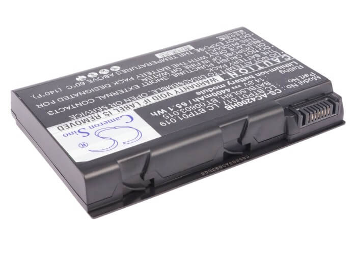 14.8V, 4400mAh, Li-ion Battery fits Acer, Aspire 3100, Aspire 3103, 65.12Wh