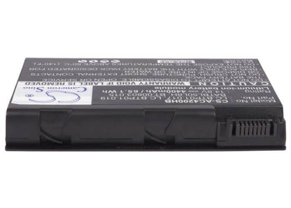 14.8V, 4400mAh, Li-ion Battery fits Acer, Aspire 3100, Aspire 3103, 65.12Wh