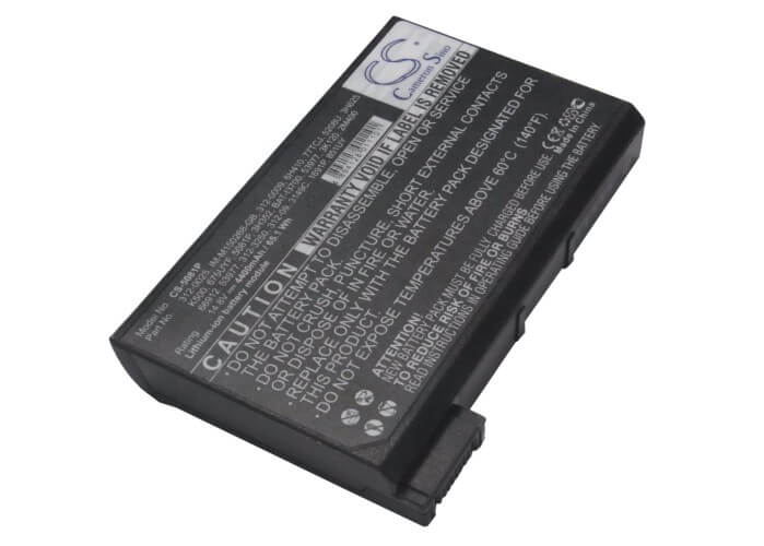 14.8V, 4400mAh, Li-ion Battery fits Dell, Inspiron 2500 C700, Inspiron 2500 C800, 65.12Wh