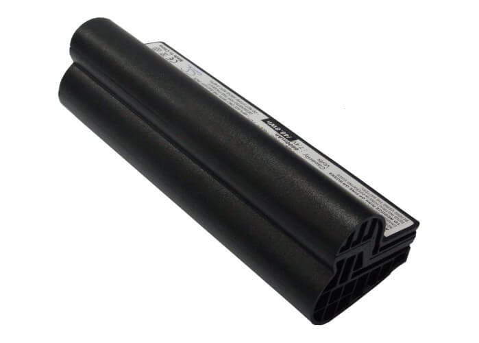 Black, 7.4V, 6600mAh, Li-ion Battery fits Asus, Eee Pc 2g Linux, Eee Pc 2g Surf(256 Ram), 48.84Wh