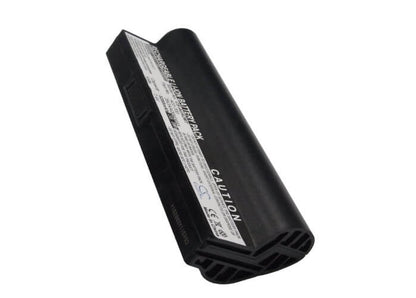 Black, 7.4V, 5200mAh, Li-ion Battery fits Asus, Eee Pc 2g Linux, Eee Pc 2g Surf(256 Ram), 38.48Wh