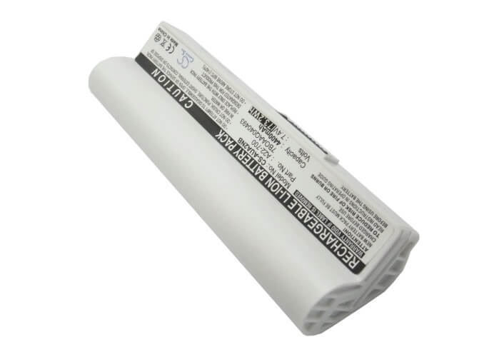 White, 7.4V, 4400mAh, Li-ion Battery fits Asus, Eee Pc 2g Linux, Eee Pc 2g Surf(256 Ram), 32.56Wh